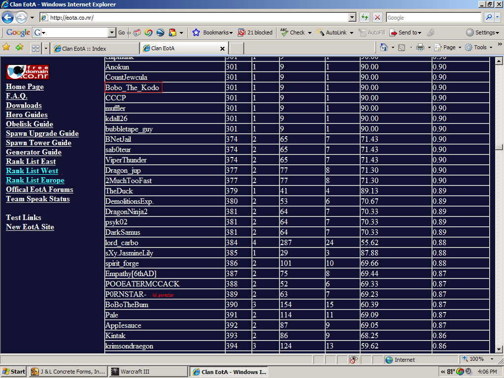 DAMN YOU BOBO THE KODO!!